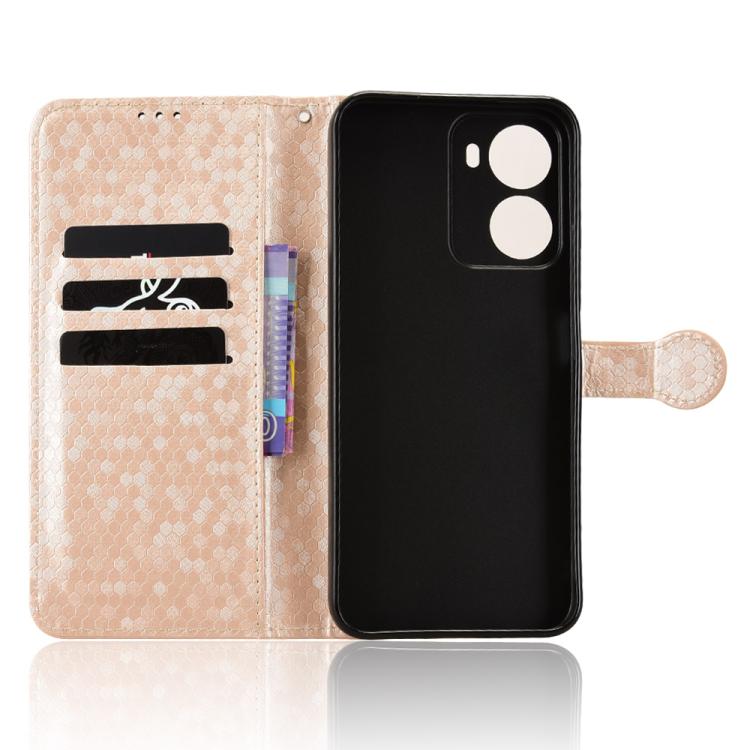 For Redmi 15a 5G / R70 5G / R70m 5G Honeycomb Dot Texture Leather Phone Case