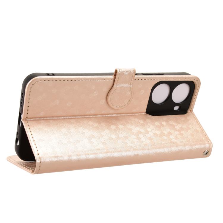 For Redmi 15a 5G / R70 5G / R70m 5G Honeycomb Dot Texture Leather Phone Case