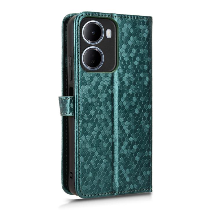 For Redmi 15a 5G / R70 5G / R70m 5G Honeycomb Dot Texture Leather Phone Case