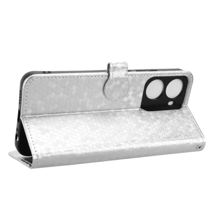 For Redmi 15a 5G / R70 5G / R70m 5G Honeycomb Dot Texture Leather Phone Case