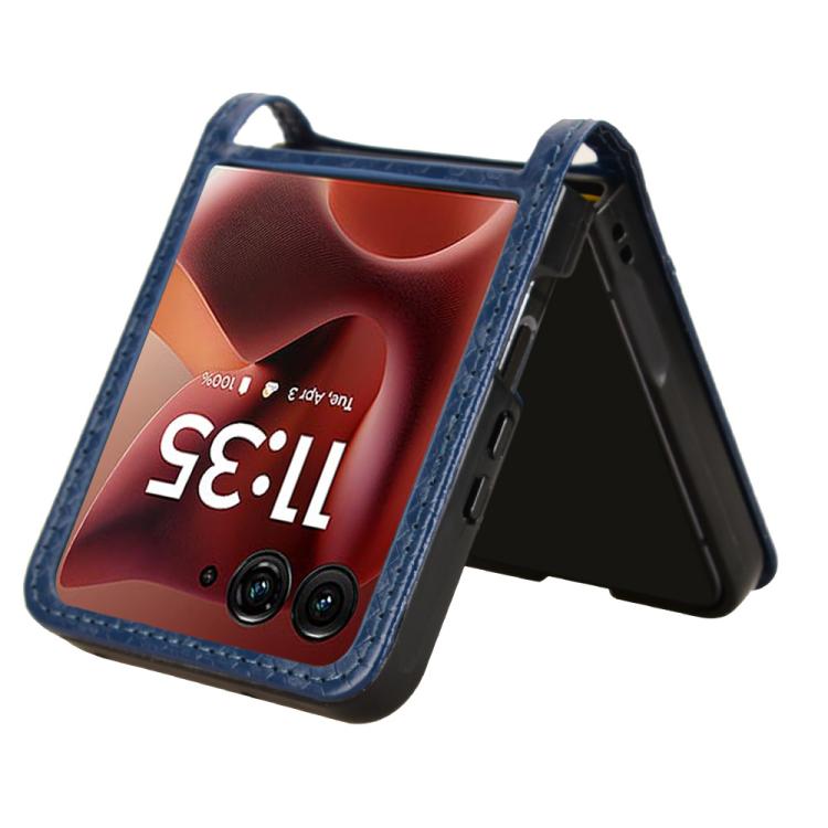 For Motorola Razr 60 Ultra Honeycomb Dot Texture Card Slot Leather Phone Case