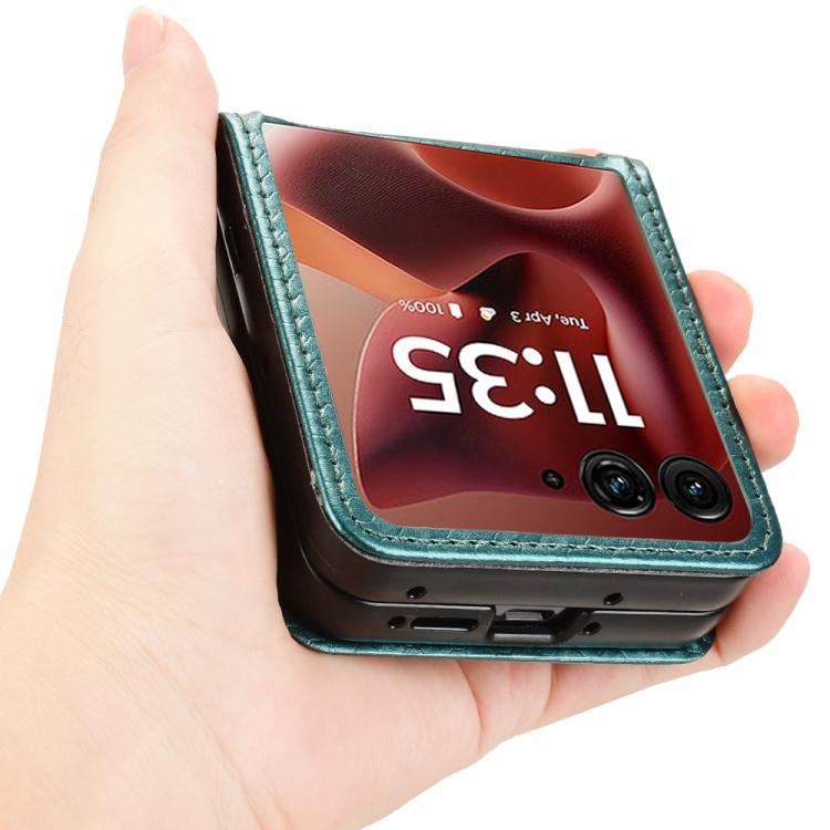 For Motorola Razr 60 Ultra Honeycomb Dot Texture Card Slot Leather Phone Case