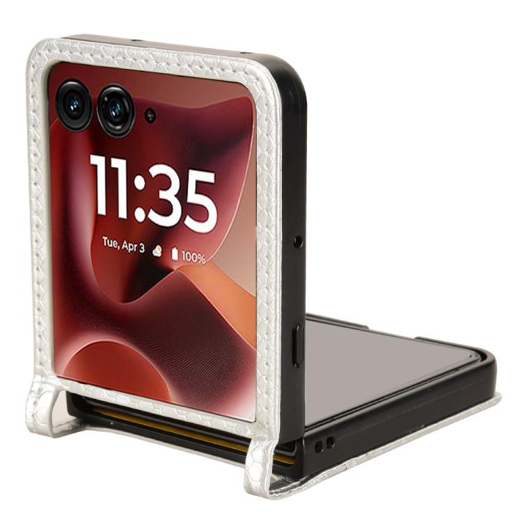 For Motorola Razr 60 Ultra Honeycomb Dot Texture Card Slot Leather Phone Case