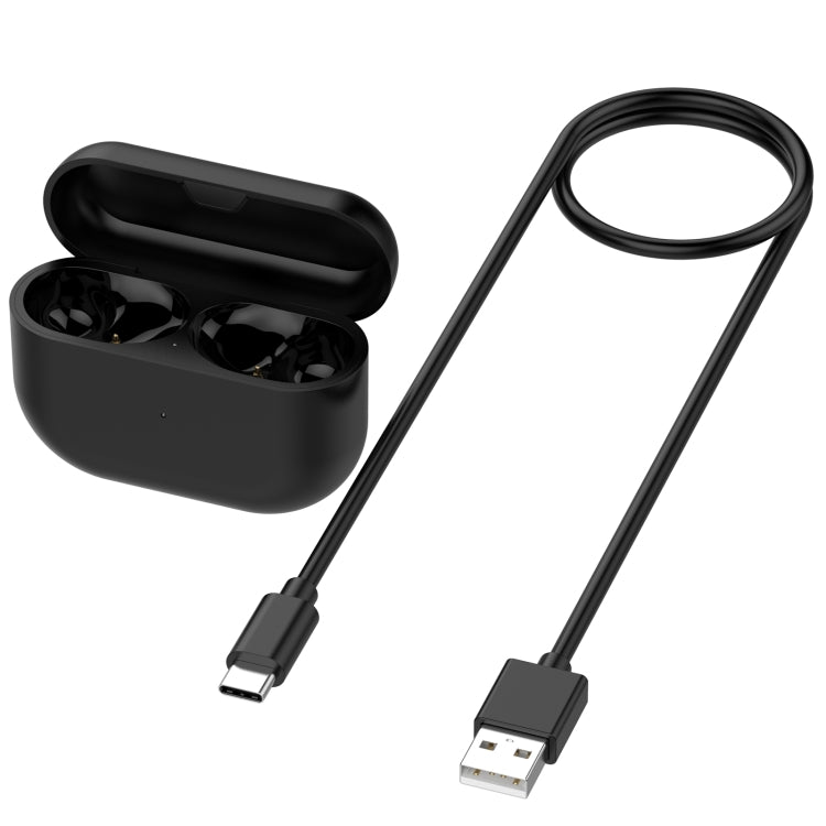 For Jabra Elite 8 / Elite 8 Active Wireless Bluetooth Earphone Charging Box - Black