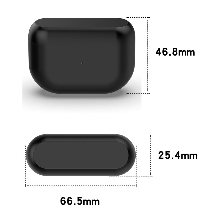 For Jabra Elite 10 Wireless Bluetooth Earphone Charging Box - Black