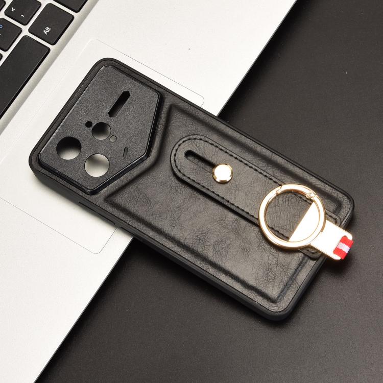For Redmi K80 Pro Champion Edition Wristband Leather Back Phone Case