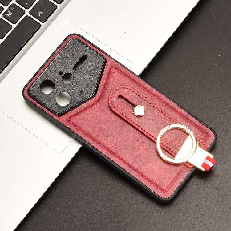 For Redmi K80 Pro Champion Edition Wristband Leather Back Phone Case