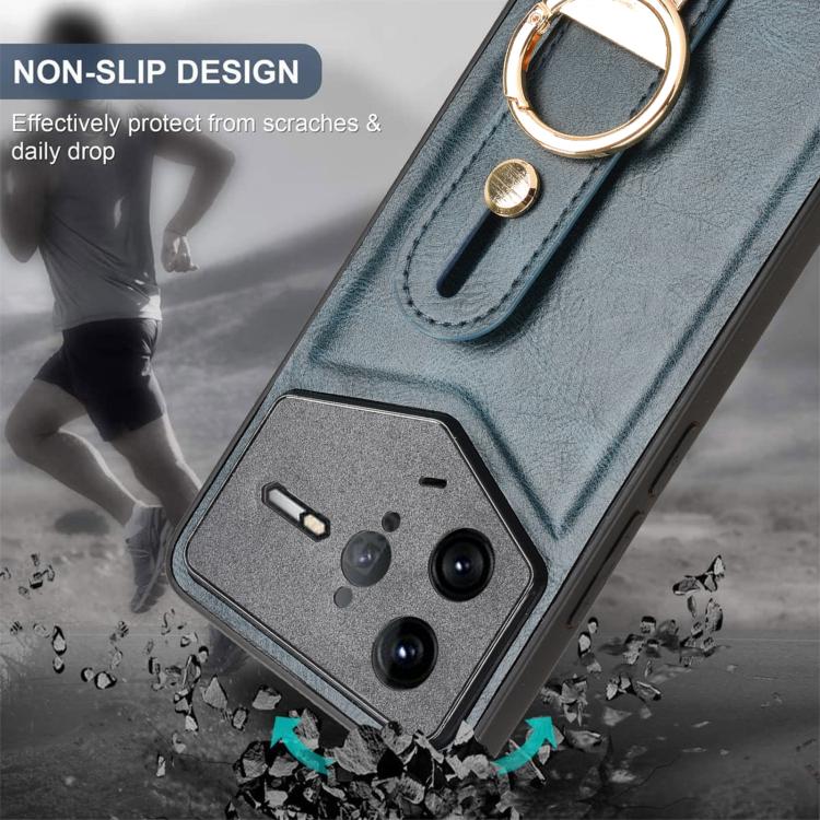 For Redmi K80 Pro Champion Edition Wristband Leather Back Phone Case