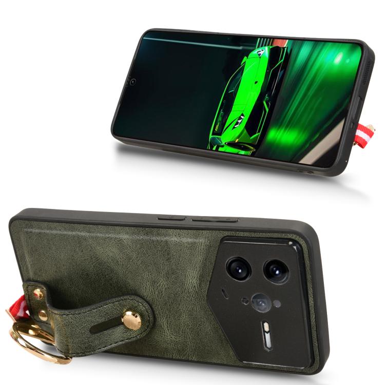 For Redmi K80 Pro Champion Edition Wristband Leather Back Phone Case