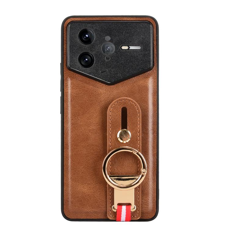 For Redmi K80 Pro Champion Edition Wristband Leather Back Phone Case