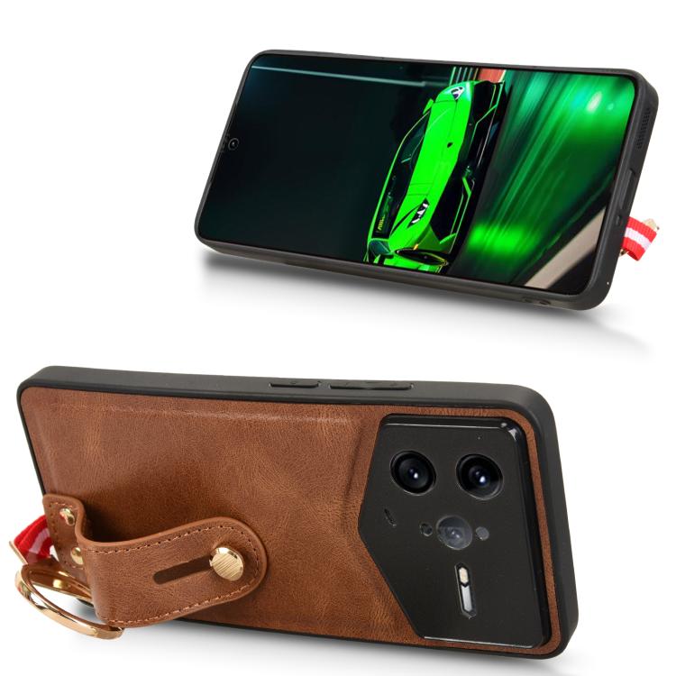 For Redmi K80 Pro Champion Edition Wristband Leather Back Phone Case