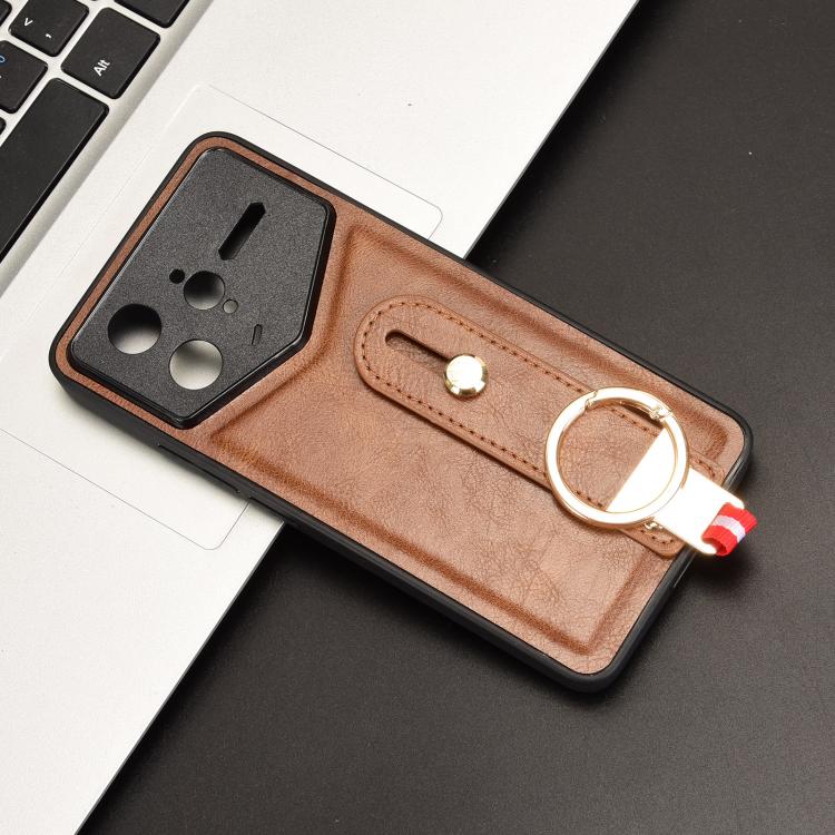 For Redmi K80 Pro Champion Edition Wristband Leather Back Phone Case