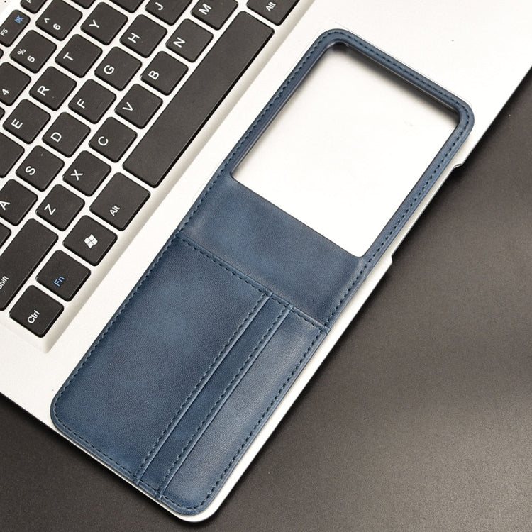 For Motorola Razr 50 Ultra Skin Feel Card Slot Leather Phone Case