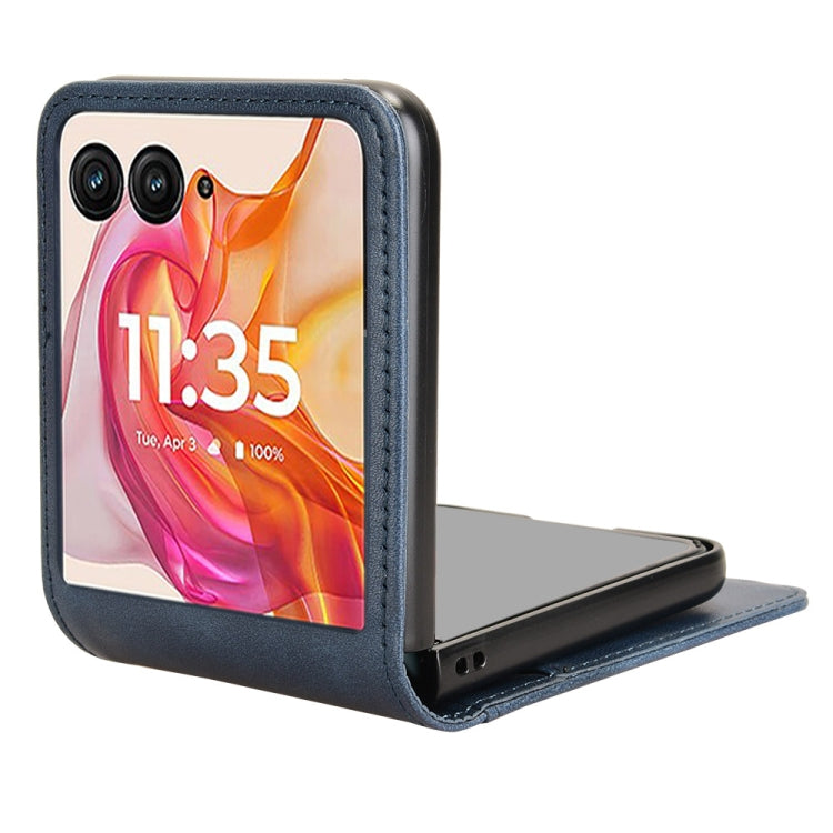 For Motorola Razr 50 Ultra Skin Feel Card Slot Leather Phone Case