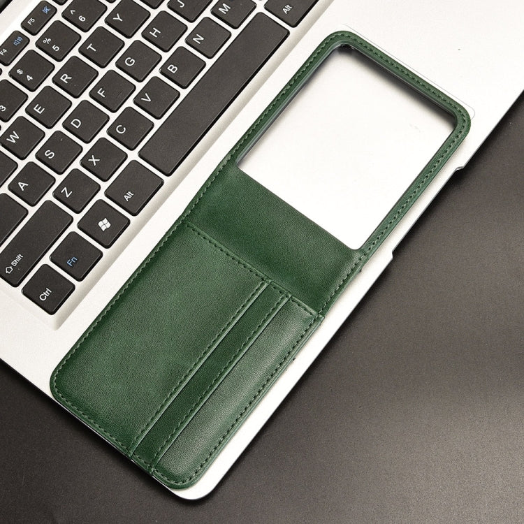 For Motorola Razr 50 Ultra Skin Feel Card Slot Leather Phone Case