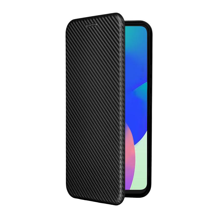 For Samsung Galaxy M06 5G / F06 5G Carbon Fiber Texture Flip Leather Phone Case