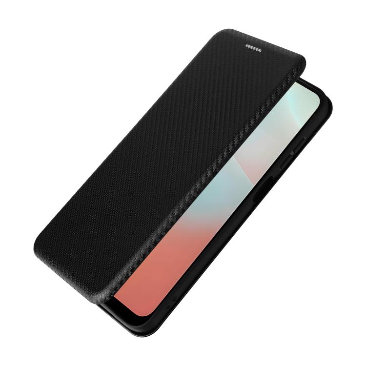 For Samsung Galaxy M16 5G / F16 5G Carbon Fiber Texture Flip Leather Phone Case