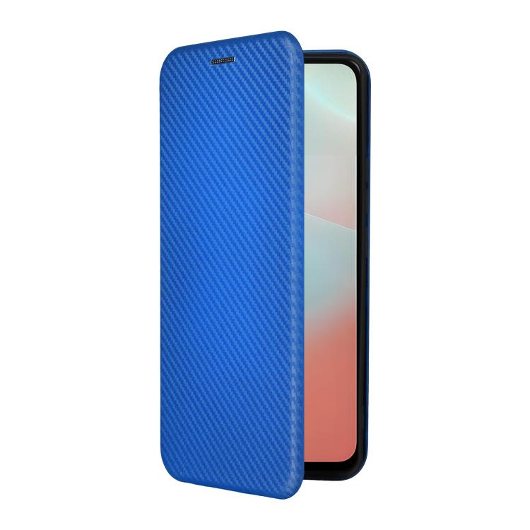 For Samsung Galaxy M16 5G / F16 5G Carbon Fiber Texture Flip Leather Phone Case