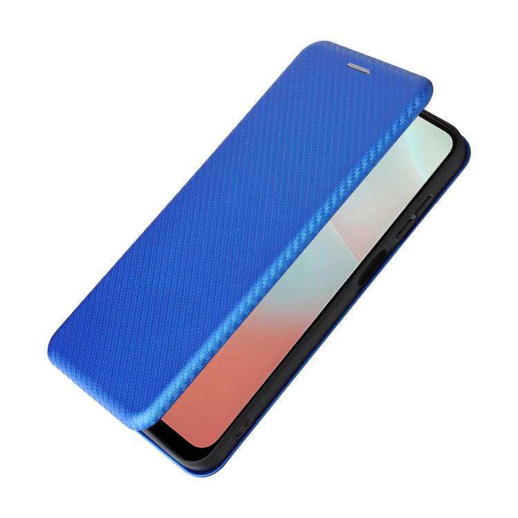 For Samsung Galaxy M16 5G / F16 5G Carbon Fiber Texture Flip Leather Phone Case