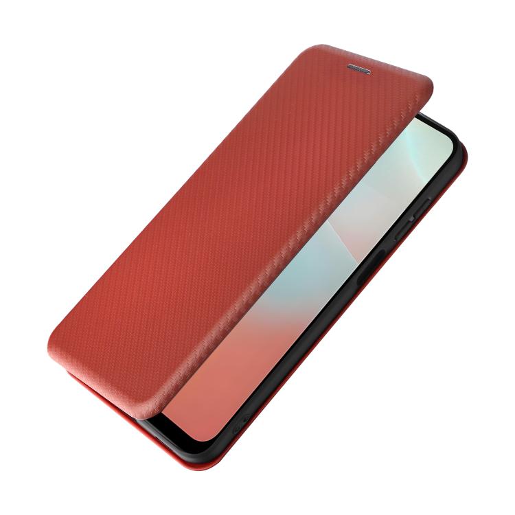 For Samsung Galaxy M16 5G / F16 5G Carbon Fiber Texture Flip Leather Phone Case