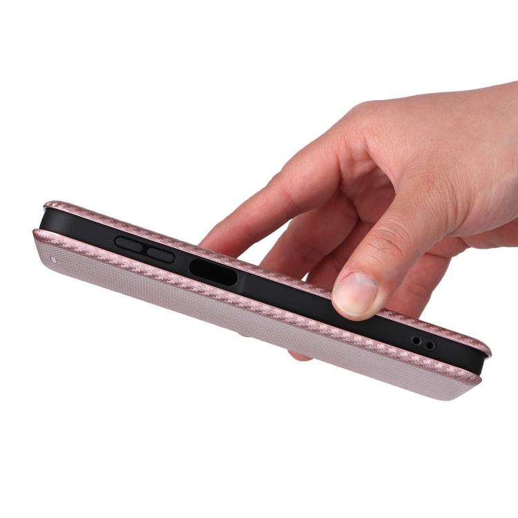 For Samsung Galaxy M16 5G / F16 5G Carbon Fiber Texture Flip Leather Phone Case