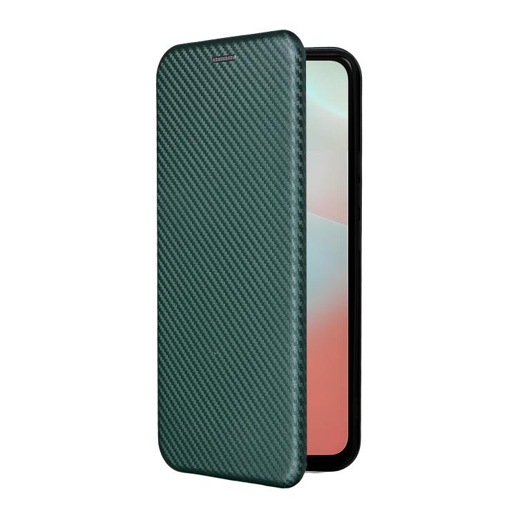 For Samsung Galaxy M16 5G / F16 5G Carbon Fiber Texture Flip Leather Phone Case