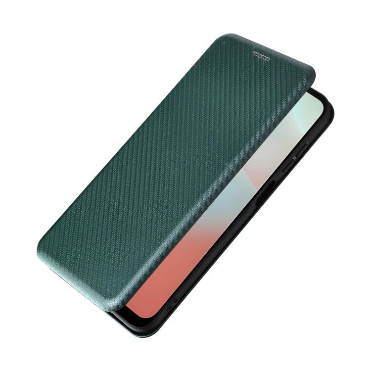 For Samsung Galaxy M16 5G / F16 5G Carbon Fiber Texture Flip Leather Phone Case