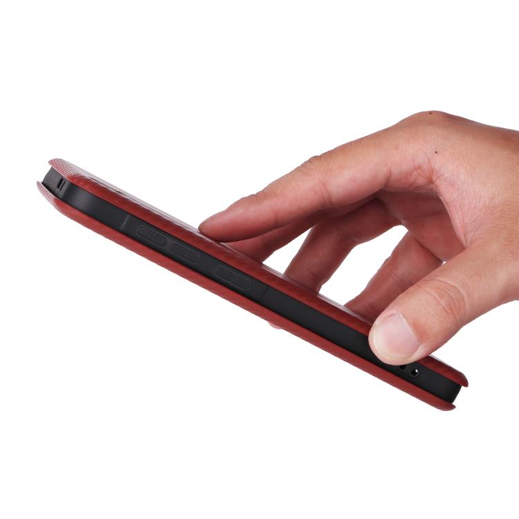 For Samsung Galaxy M56 5G Carbon Fiber Texture Flip Leather Phone Case