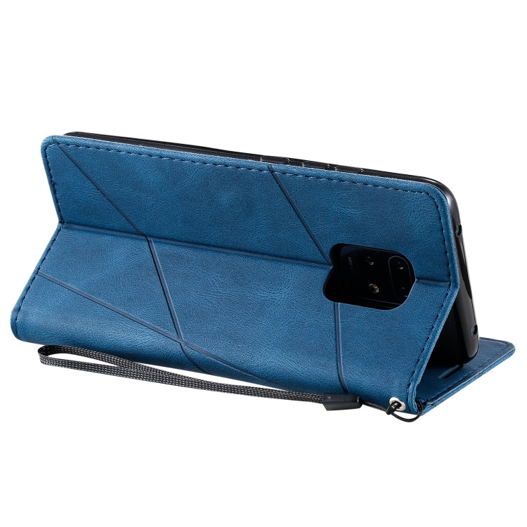 For Xiaomi Redmi 10X Pro 5G / 10X 5G Skin Feel Splicing Horizontal Flip Leather Case with Holder & Card Slots & Wallet & Photo Frame
