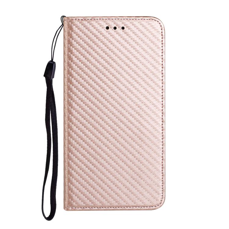 For Redmi Note 14 Pro 4G Carbon Fiber Texture Magnetic Flip Leather Phone Case
