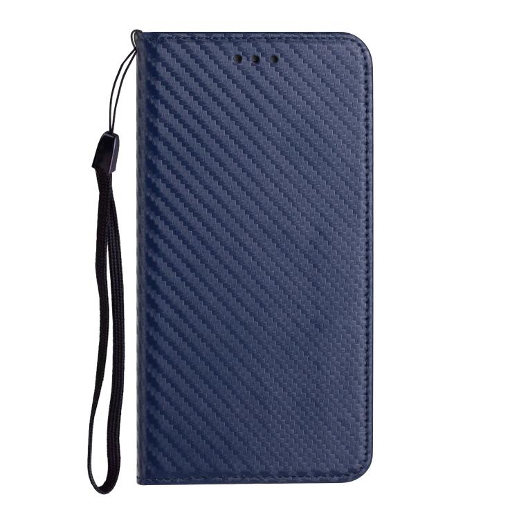 For Redmi 15C 5G / 4G EU 173mm Carbon Fiber Texture Magnetic Flip Leather Phone Case