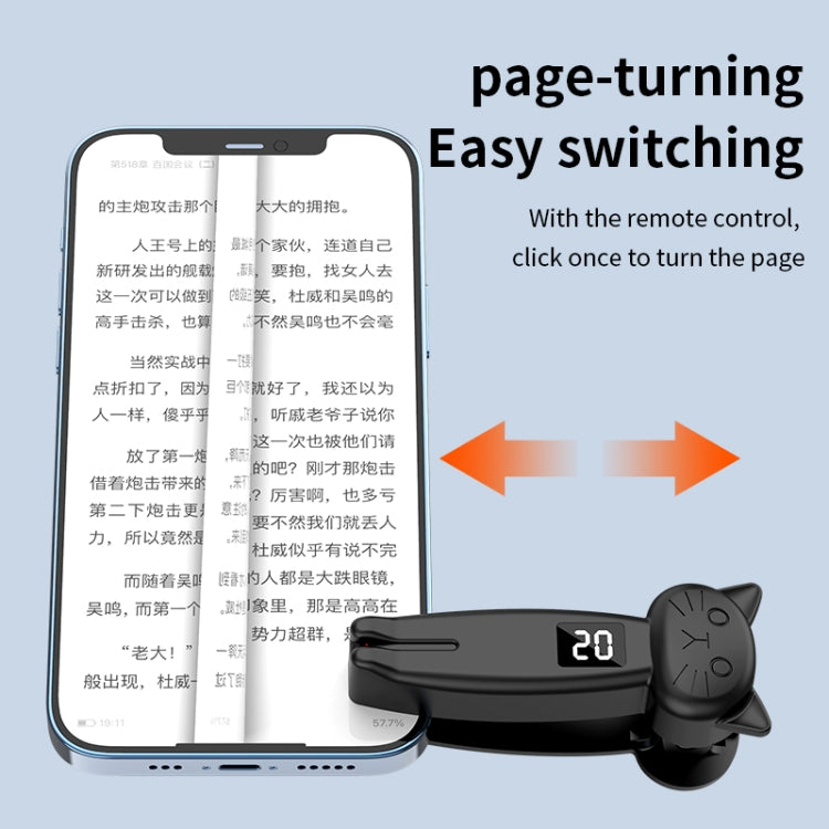 JX-05Pro Portable Smart Cell Phone Tablet Screen Clicker Page Turner with Remote Control