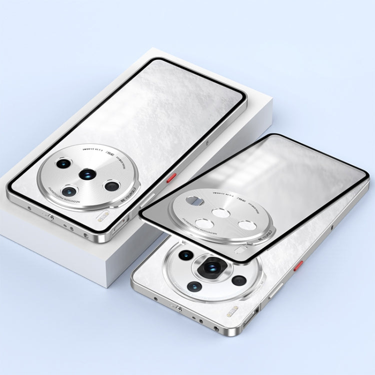 For ZTE nubia Z60S Pro Snap Buckle Metal Frame Frosted Phone Case