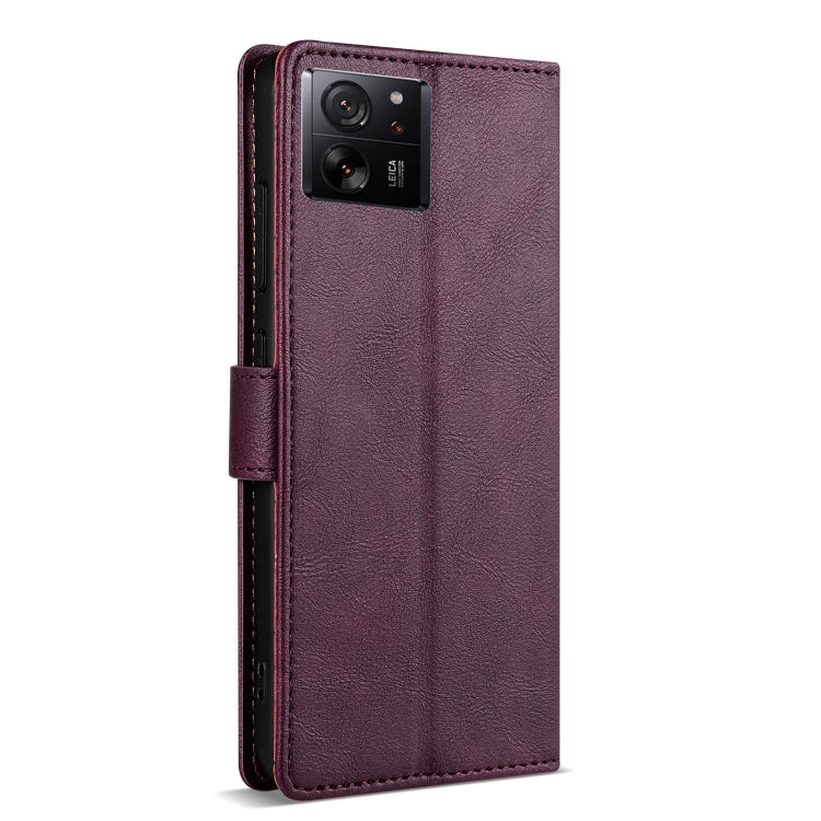 For Xiaomi 13T / 13T Pro N.BEKUS CSJ-P1 Solid Color Leather Phone Case