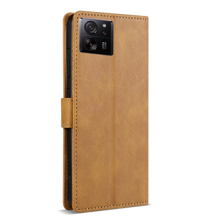 For Xiaomi 13T / 13T Pro N.BEKUS CSJ-P1 Solid Color Leather Phone Case