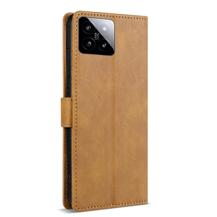 For Xiaomi 13 N.BEKUS CSJ-P1 Solid Color Leather Phone Case