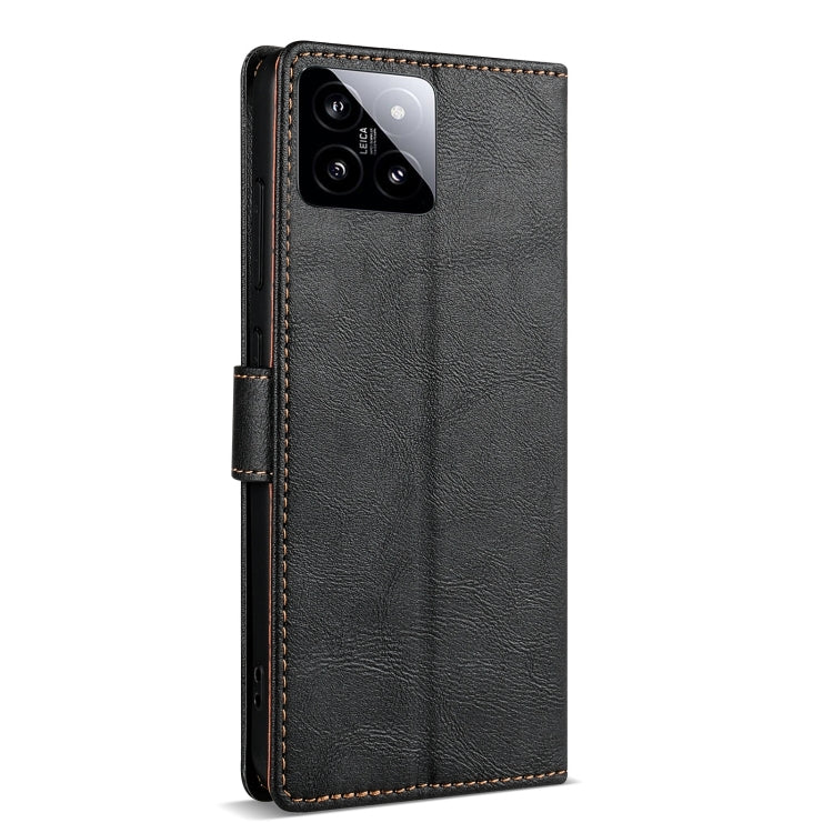 For Xiaomi 14 N.BEKUS CSJ-P1 Solid Color Leather Phone Case