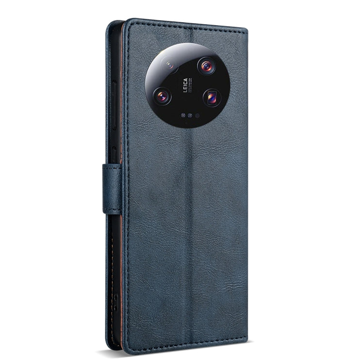 For Xiaomi 13 Ultra N.BEKUS CSJ-P1 Solid Color Leather Phone Case