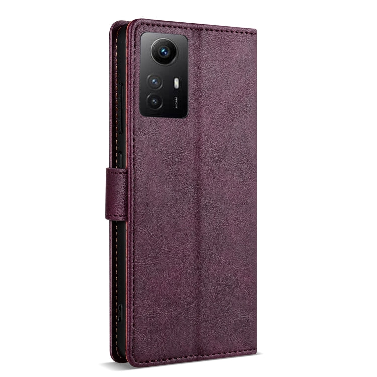 For Xiaomi 12T / 12T Pro N.BEKUS CSJ-P1 Solid Color Leather Phone Case