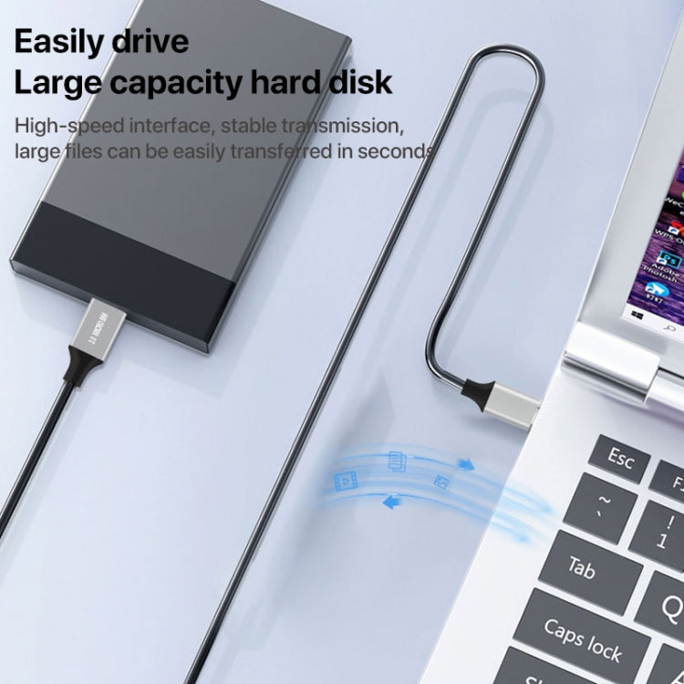USB-C / Type-C 3.0 to Micro B Mobile Hard Disk Adapter Cable, Length:1m