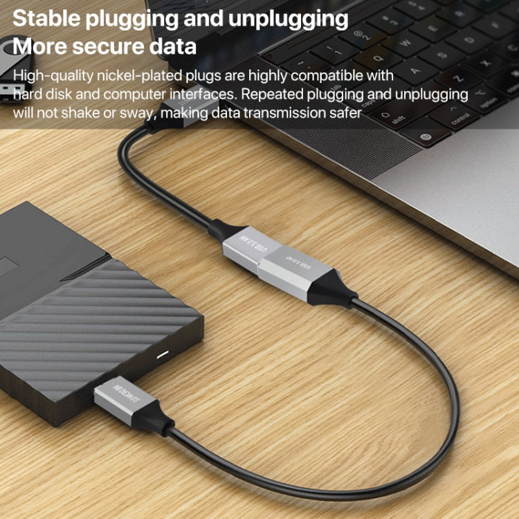 USB 3.0 A Female to Micro B Mobile Hard Disk Adapter Cable, Length:0.2m