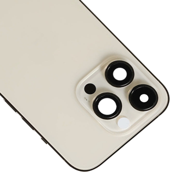 For iPhone 14 Pro Battery Back Cover with Power + Volume Flex Cable + Wireless Charging Module, Version:US Version