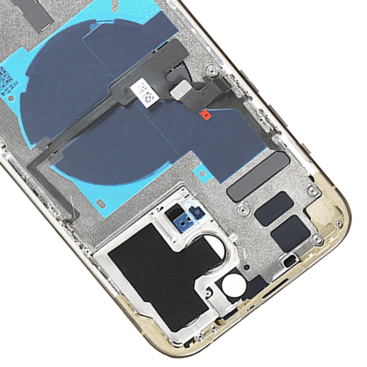 For iPhone 14 Pro Max Battery Back Cover with Power + Volume Flex Cable + Wireless Charging Module, Version:CE EU Version