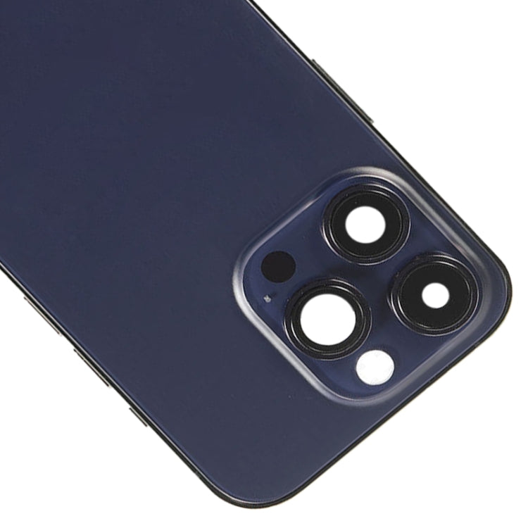 For iPhone 14 Pro Max Battery Back Cover with Power + Volume Flex Cable + Wireless Charging Module, Version:CE EU Version