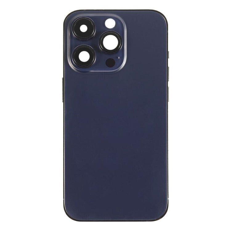 For iPhone 14 Pro Battery Back Cover with Side Keys & Card Tray, Version:China Version