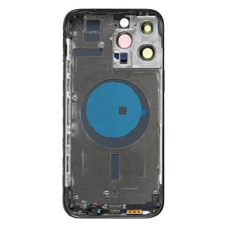 For iPhone 14 Pro Max Battery Back Cover with Side Keys & Card Tray, Version:China Version