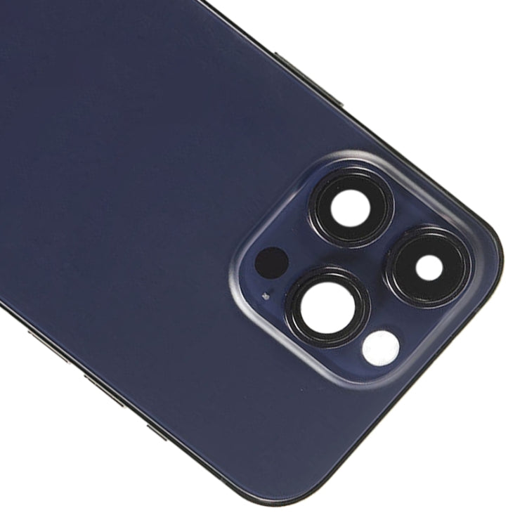 For iPhone 14 Pro Max Battery Back Cover with Side Keys & Card Tray, Version:CE EU Version