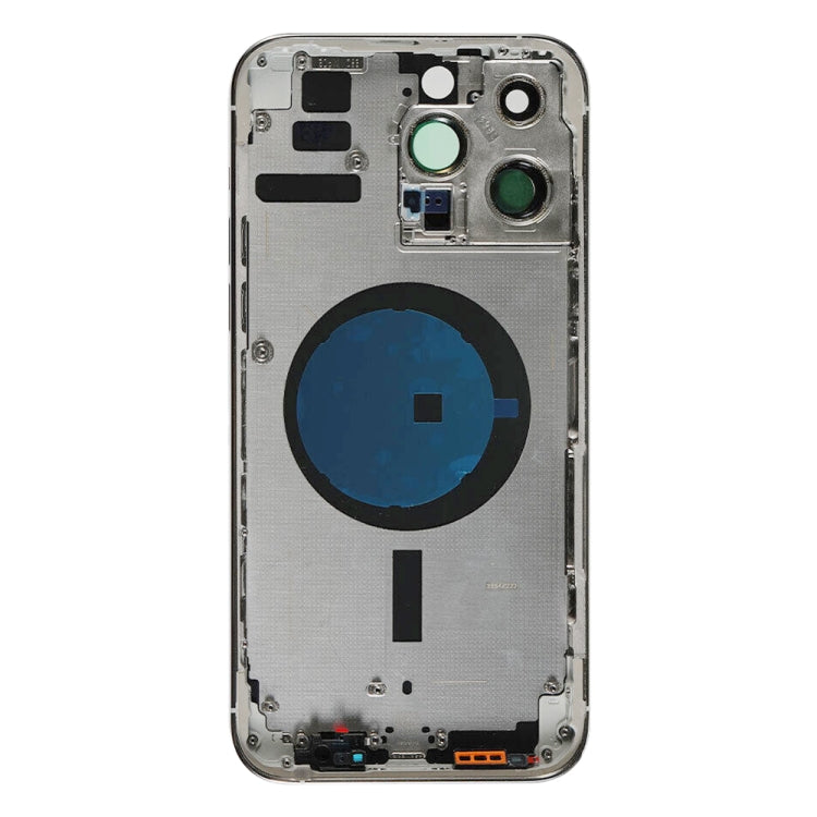 For iPhone 14 Pro Max Battery Back Cover with Side Keys & Card Tray, Version:CE EU Version