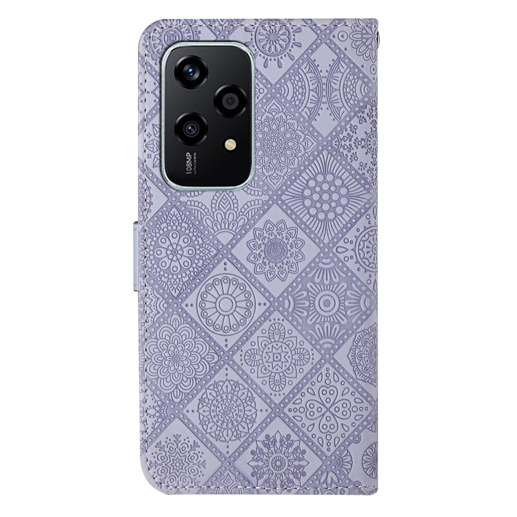 For Honor 200 Lite Global Ethnic Style Embossed Pattern Leather Phone Case