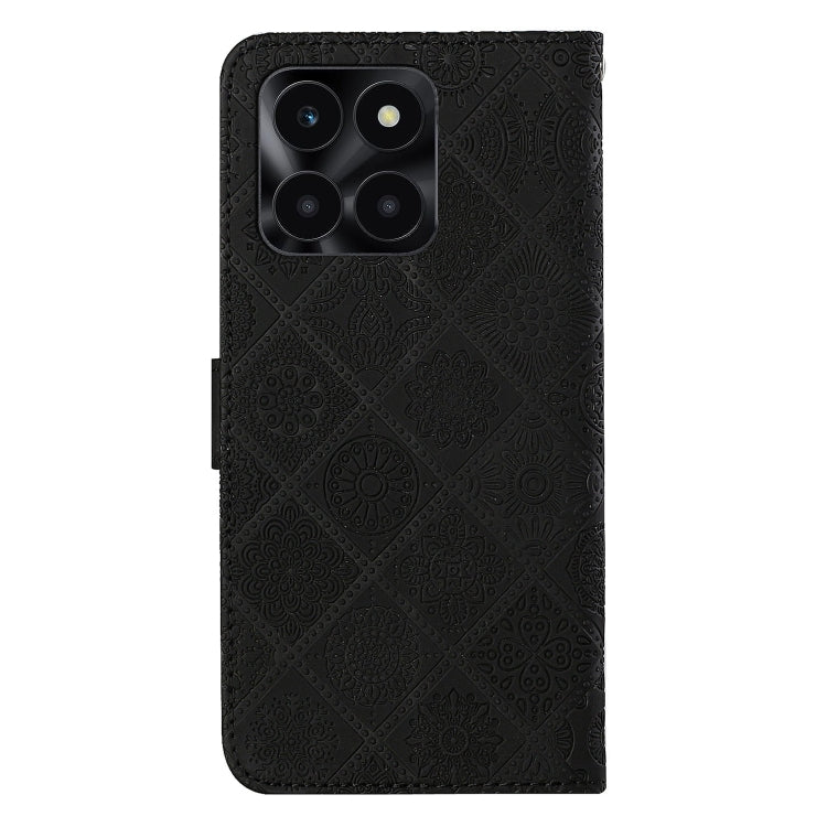 For Honor X6a / X6b Ethnic Style Embossed Pattern Leather Phone Case